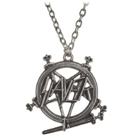 Slayer Pentagram Logo Pendant Necklace Alchemy Rocks