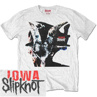 Slipknot Iowa Goat Shadow White Shirt