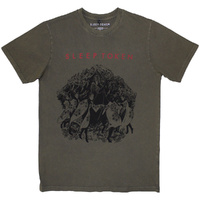 Sleep Token The Love You Want Green Wash Shirt