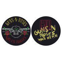 Guns N Roses Los Fkn Angeles Was Here Turntable Slipmat Set