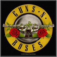 Guns N Roses Bullet Logo Square Patch