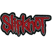Slipknot Red Logo Cut Out Patch