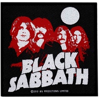 Black Sabbath Red Portraits Patch