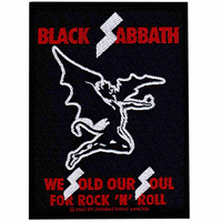 Black Sabbath Sold Our Souls Patch