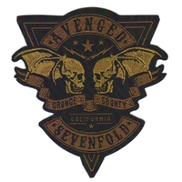Avenged Sevenfold Orange County Cut Out Patch