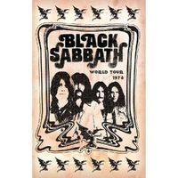 Black Sabbath World Tour 78 Poster Flag
