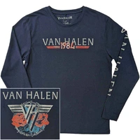 Van Halen 1984 Navy Long Sleeve Shirt