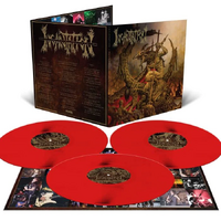 Incantation Tricennial Of Blasphemy Blood Red 3 LP Vinyl Set