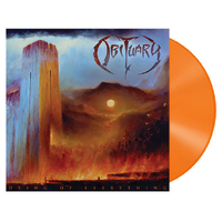 Obituary Dying Of Everything Orange Krush LP Vinyl Record