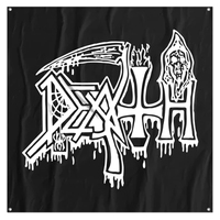Death Classic Logo Poster Flag