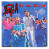Death Spiritual Healing Eyelet Poster Flag