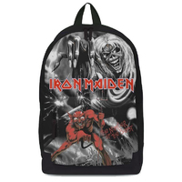 Iron Maiden Number Of The Beast Monochrome Backpack