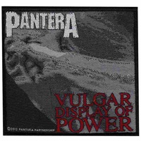 Pantera Vulgar Display Of Power Patch