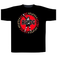 AC/DC Angus Emblem Fifty T-Shirt