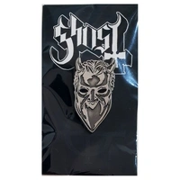 Ghost Nameless Ghoul Antique Nickel Metal Pin Badge