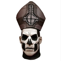 Ghost Papa Emeritus II Latex Deluxe Mask & Hat
