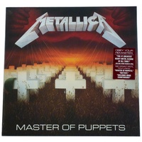 Metallica Master Of Puppets LP Remastered Vinyl 180g Record