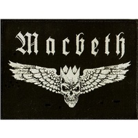 Macbeth Winged Skull Patch