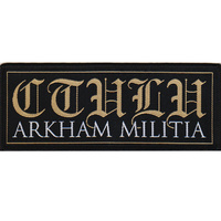 Ctulu Arkham Militia Patch