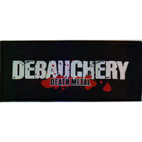 Debauchery Death Metal Logo Patch