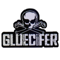 Gluecifer Skull Logo Cut Out Patch