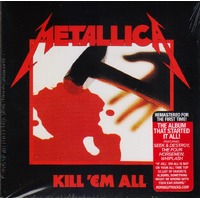 Metallica Kill Em All CD Remastered