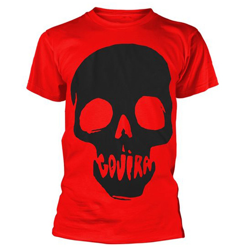 Gojira Skull Mouth Red Shirt [Size: M]