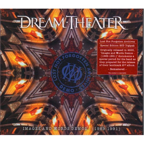 Dream Theater Lost Not Forgotten Archives Images & Words Demos 2 CD Digipak