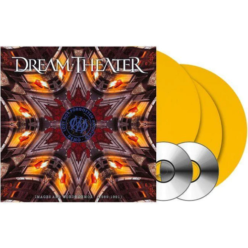 Dream Theater Lost Not Forgotten Archives Images & Words Demos Limited Yellow Vinyl 3 LP 2CD