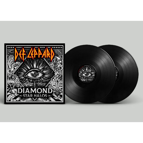 Def Leppard Diamond Star Halos 2 LP Vinyl Record