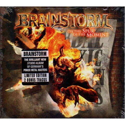 Brainstorm On The Spur Of The Moment CD