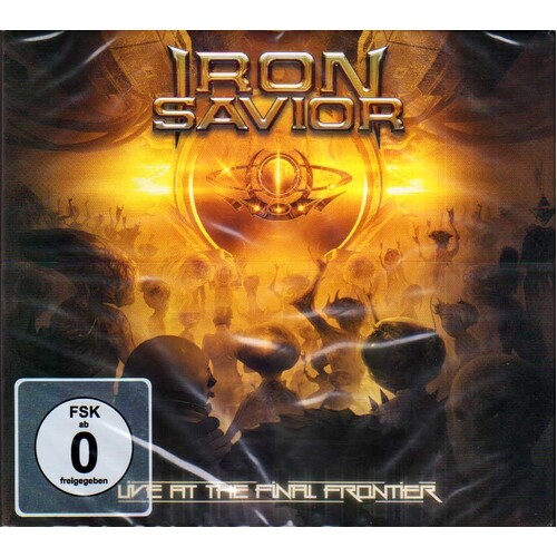 Iron Savior Live At The Final Frontier 2 CD DVD Double Digipak