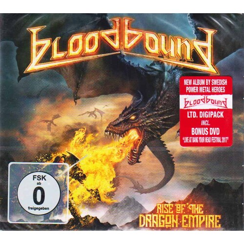 Bloodbound Rise Of The Dragon Empire CD DVD Digipak