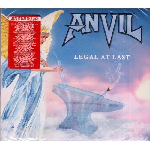 Anvil Legal At Last CD Digipak