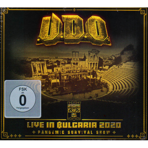 UDO Live In Bulgaria 2020 2 CD DVD Digipak