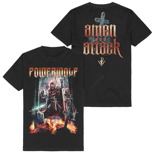 Powerwolf Amen & Attack T-Shirt [Size: S]