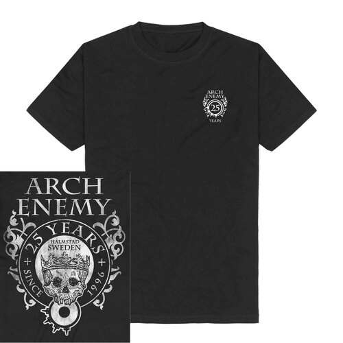 Arch Enemy 25 Years Pocket Crest Shirt [Size: S]