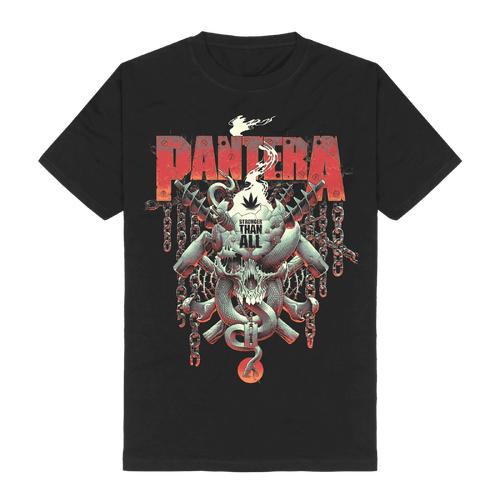 Pantera Stronger Than All Skull T-Shirt [Size: XXL]