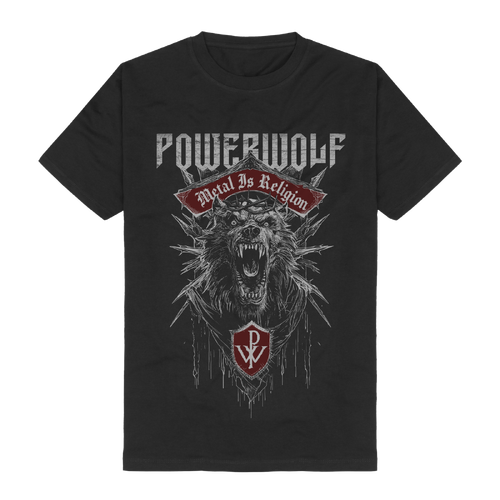 Powerwolf Chaos Crest Shirt [Size: XXL]