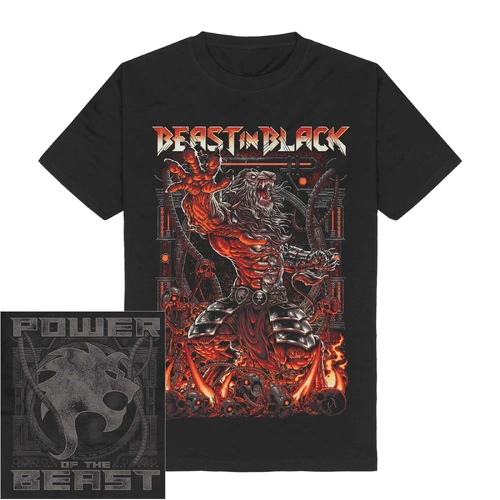 Beast In Black Power Of The Beast Shirt [Size: M]