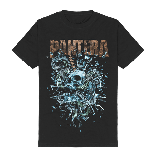 Pantera Skull Snakes T-Shirt [Size: XXL]