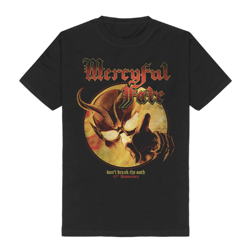 Mercyful Fate Dont Break The Oath 40th Anniversary T-Shirt [Size: M]