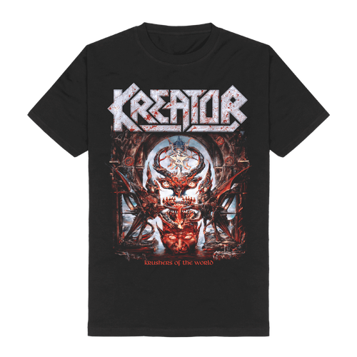 Kreator Krushers of The World Cover T-Shirt [Size: M]