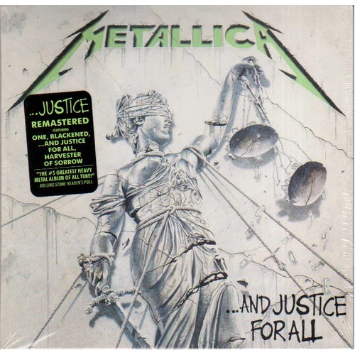 Metallica And Justice For All CD Remastered