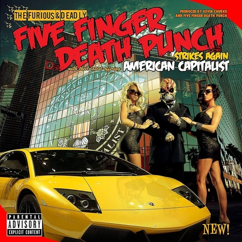 Five Finger Death Punch American Capitalist CD