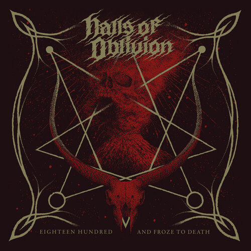 Halls Of Oblivion Eighteen Hundred And Froze To Death CD Digipak