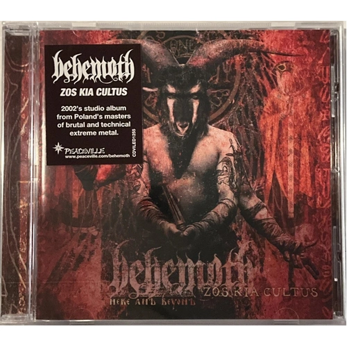 Behemoth Zos Kia Cultus CD Reissue