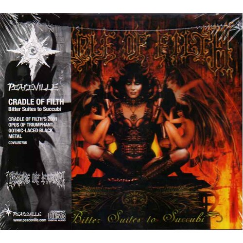 Cradle Of Filth Bitter Suites To Succubi CD