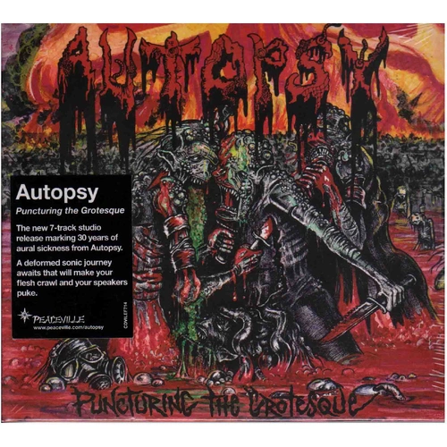 Autopsy Puncturing The Grotesque CD Digipak
