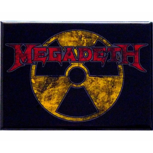 Megadeth Radioactive Magnet